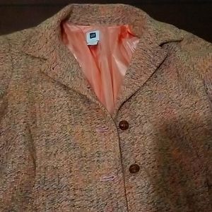 Gap twill peacoat size  Large